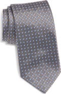 Canali Geometric Silk Tie