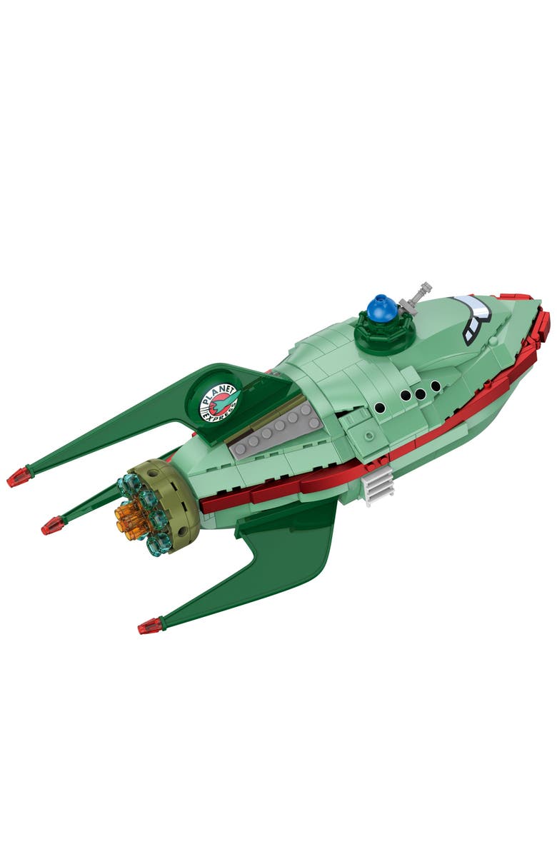 Brickcraft Futurama Planet Express Ship Building Set, Alternate, color, NO COLOR