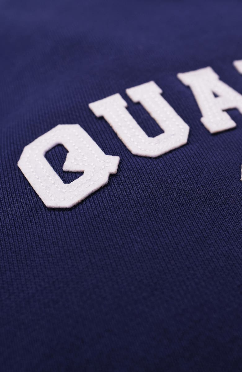 STUDENTS Qualifications Fleece Cotton Zip Hoodie, Alternate, color, Navy