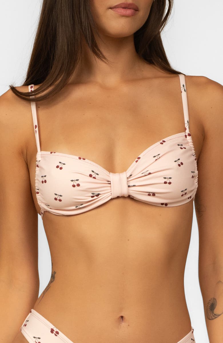 MONTCE Devin Bikini Top, Main, color, Cherries