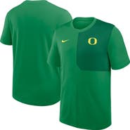 Nike Men's Nike Green Oregon Ducks 2025 Sideline UV Performance Coach T-Shirt
