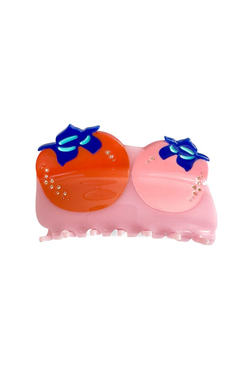 Persimmons Hair Claw, Main, color, Pink