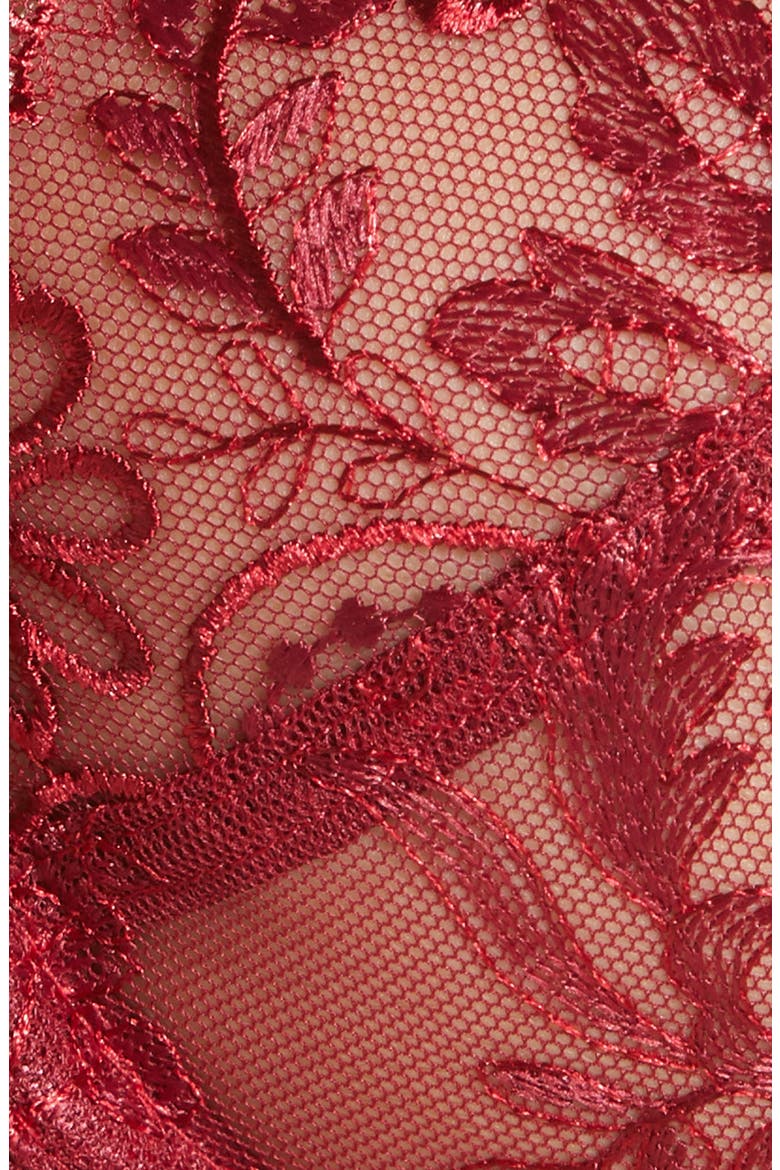 Scene Stealer Underwire Bra, Alternate, color, TIBETAN RED
