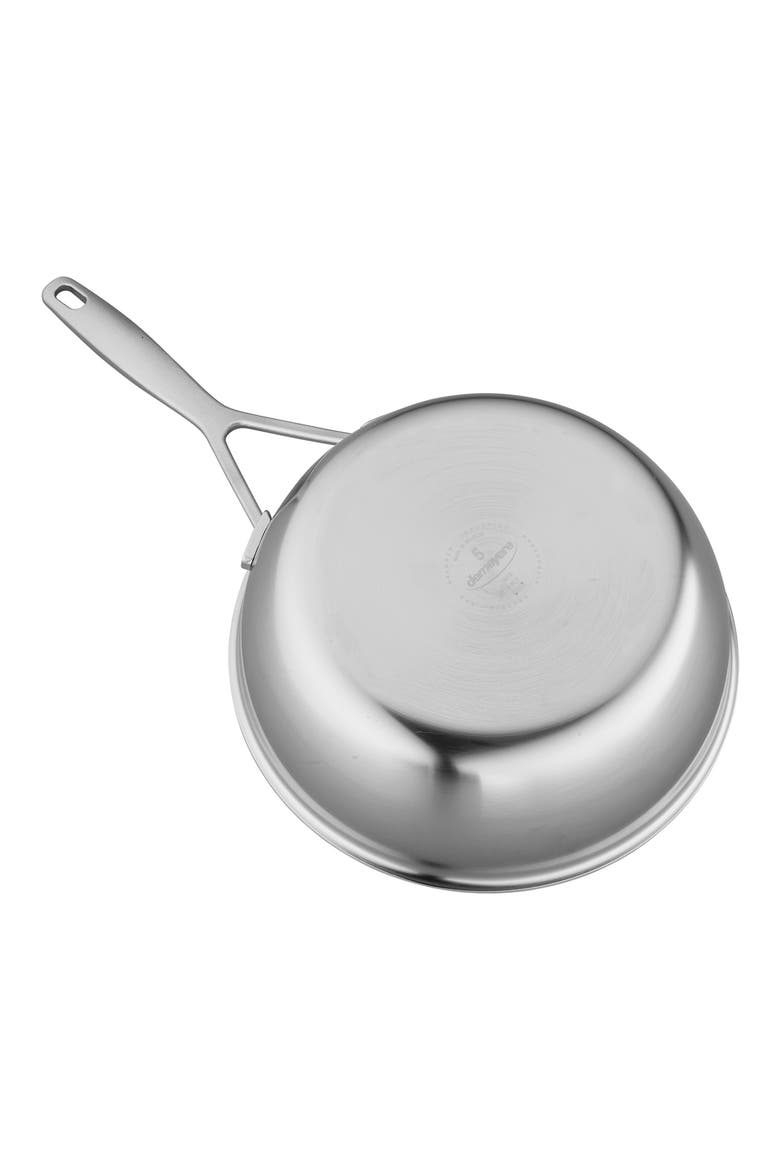 Industry 3.5-Quart 5-Ply Stainless Steel Saucepan, Alternate, color, STAINLESS STEEL