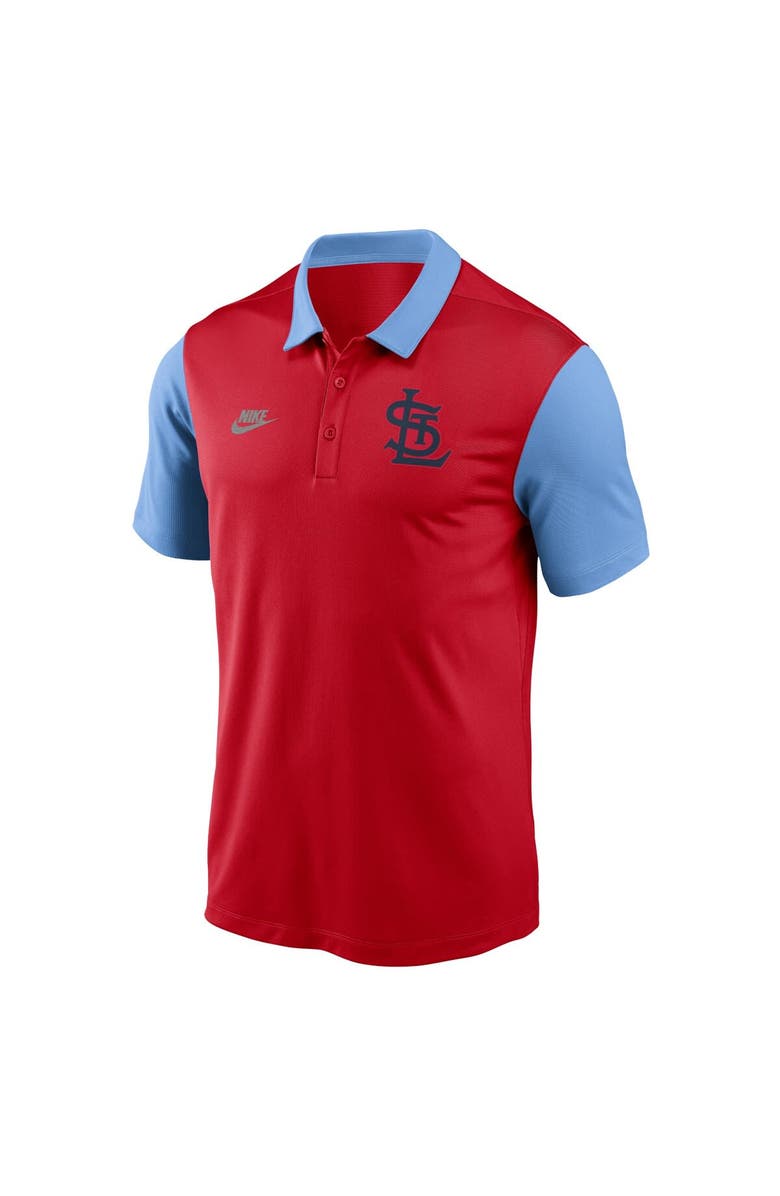 Nike Men's Nike Red St. Louis Cardinals Franchise Cooperstown Collection Polo, Alternate, color, Red