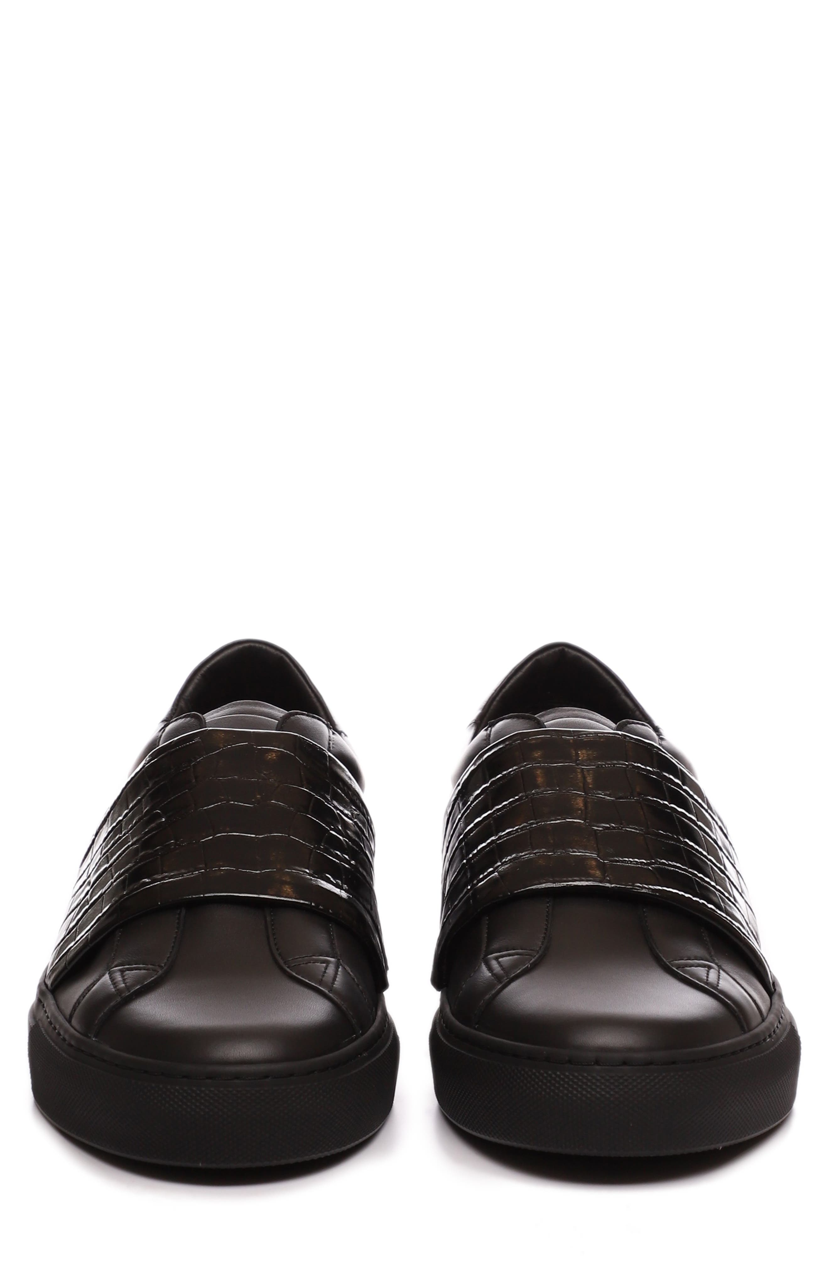 Givenchy Urban Street Croc Embossed Band Sneaker, Alternate, color, 