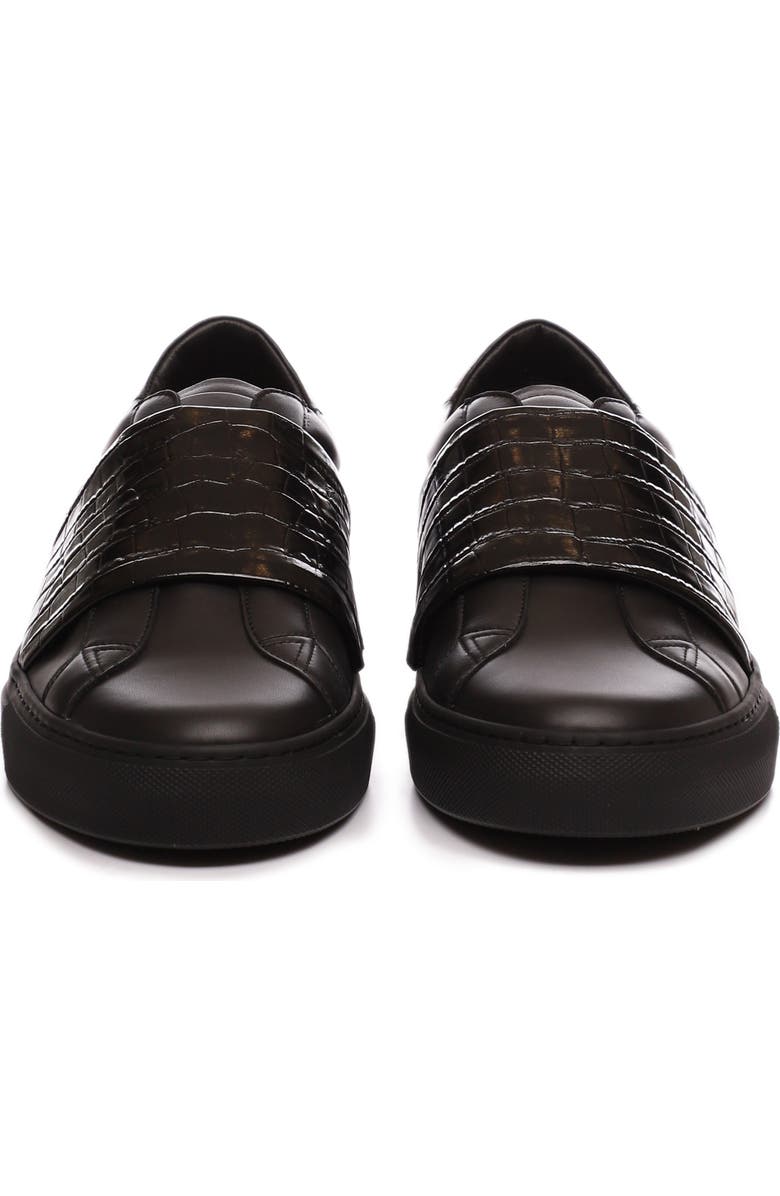 Givenchy Urban Street Croc Embossed Band Sneaker, Alternate, color,