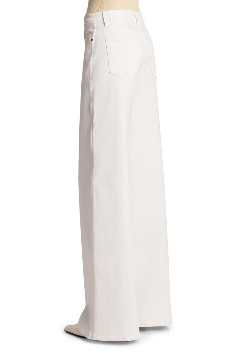 Dane Wide Leg Jeans, Alternate, color, WHITE