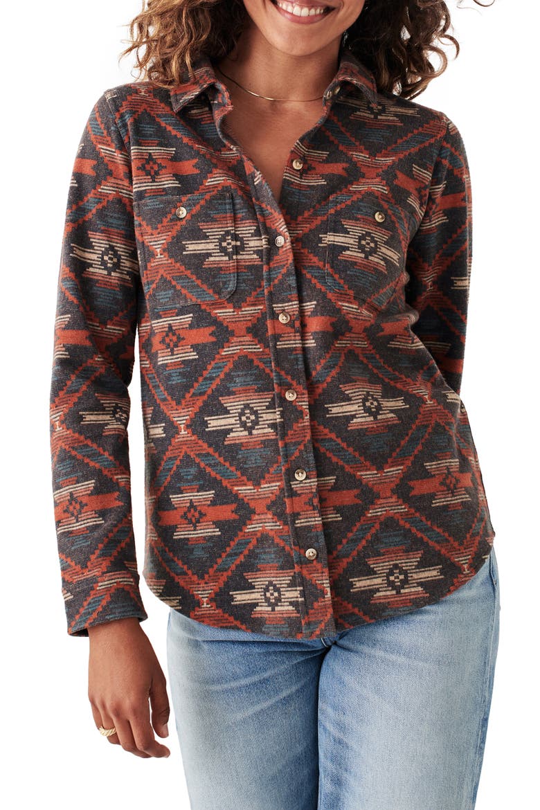 Legend Plaid Flannel Button-Up Shirt, Main, color, WESTERN RANGE SHADOW
