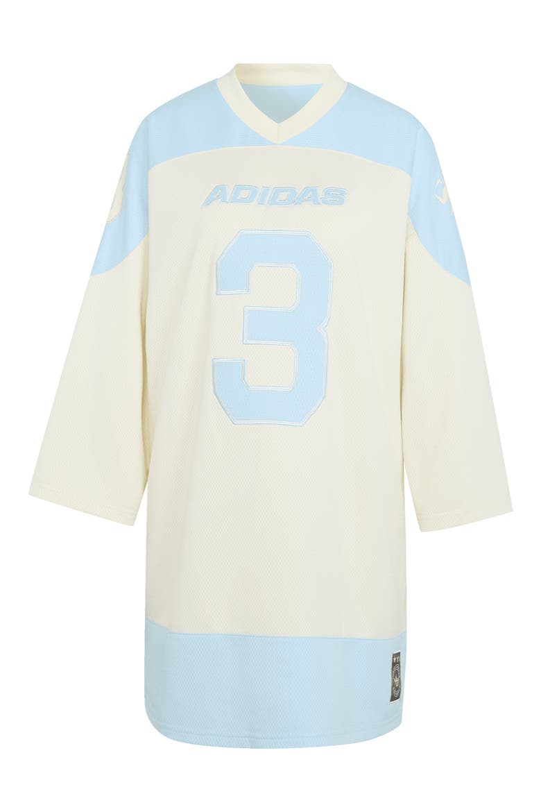 Hockey Jersey Dress, Alternate, color, ICE BLUE