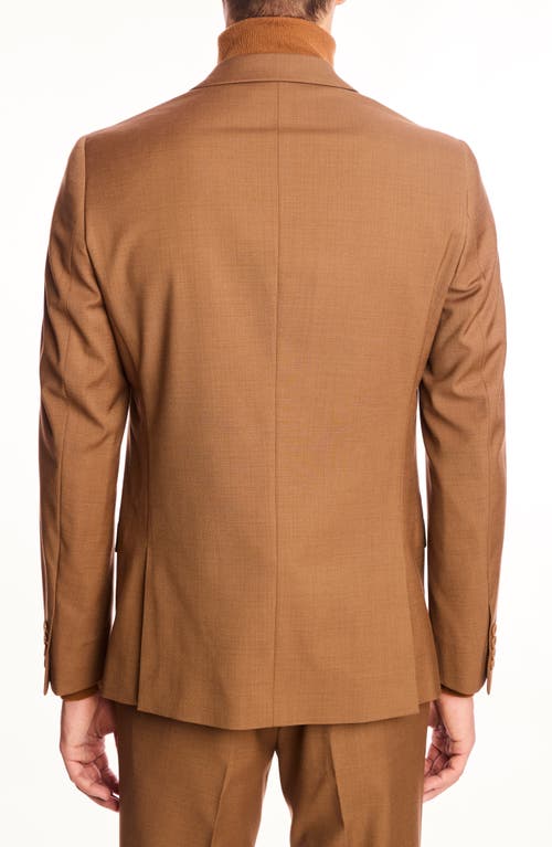 Paisley & Gray Dover Slim Fit Blazer In Brown