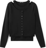 MANGO Combined Cardigan
