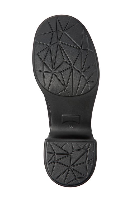 Camper Thelma Knit Platform Bootie In Black