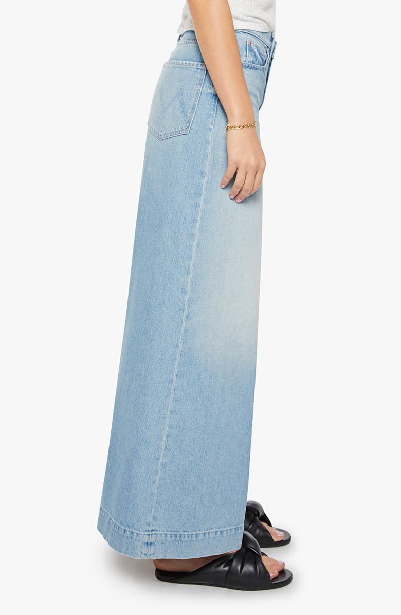 MOTHER Headliner Sneak Wide Leg Jeans, Alternate, color, Head Rush