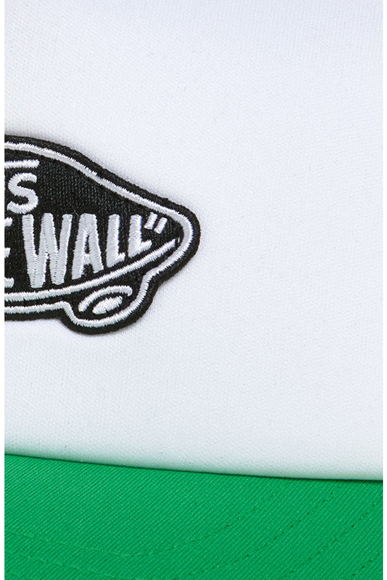 Kids' Logo Patch Snapback Trucker Hat, Alternate, color, VIVID VERDANT