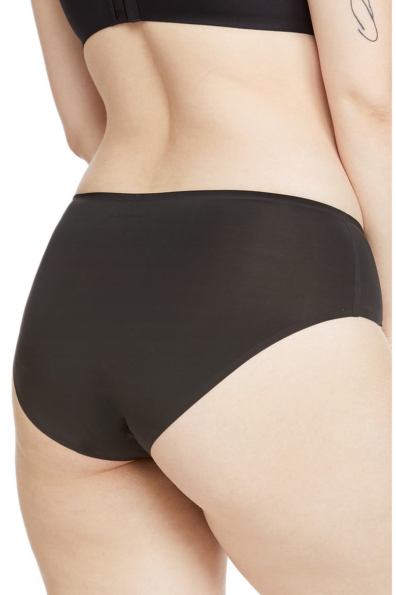 No Brainer 2-Pack Seamless Full Briefs, Alternate, color, TAP SHOE BLACK