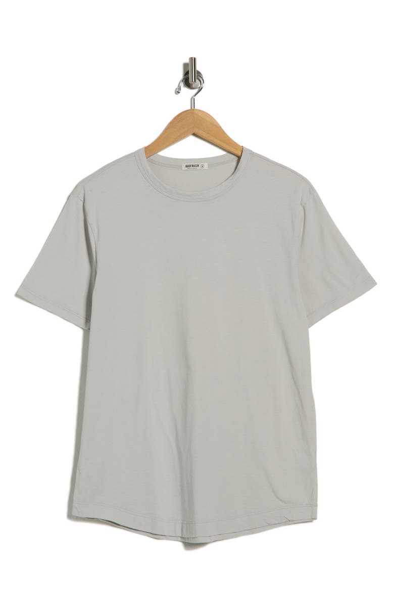 BUCK MASON Pima Cotton Crewneck T-Shirt, Alternate, color, Granite