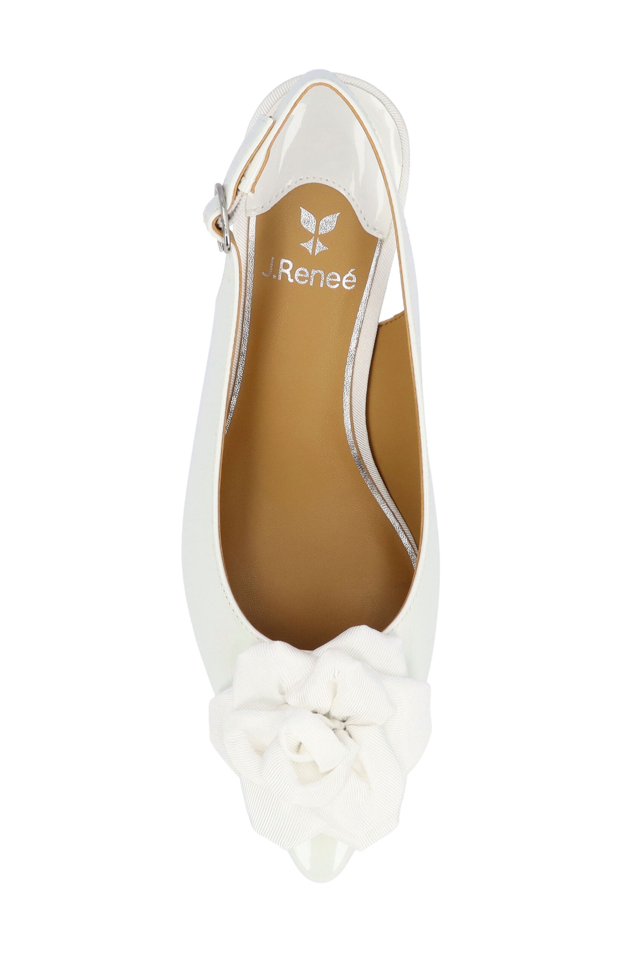 Kendry Slingback Pump, Alternate, color, WHITE