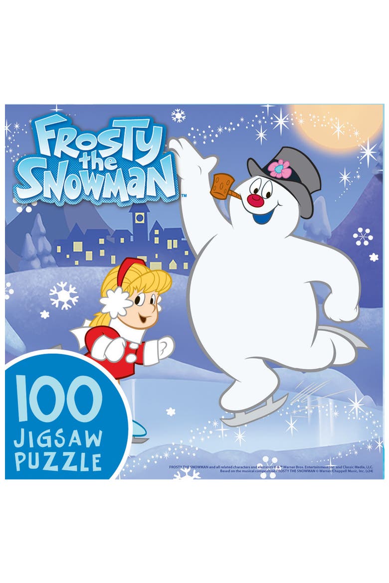 Frosty the Snowman 100 Piece Puzzle, Alternate, color, Multicolor