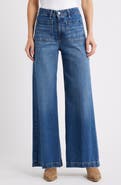 Mavi Jeans Christine Patch Pocket Wide Leg Jeans
