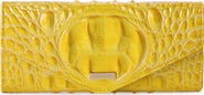 Brahmin Veronica Croc Embossed Leather Wallet