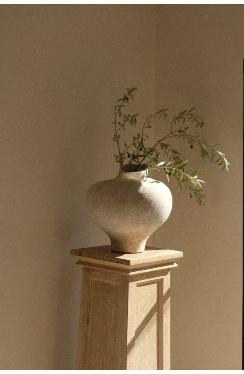 Twenty Third by Deanne Goa Vessel, Alternate, color, Beige