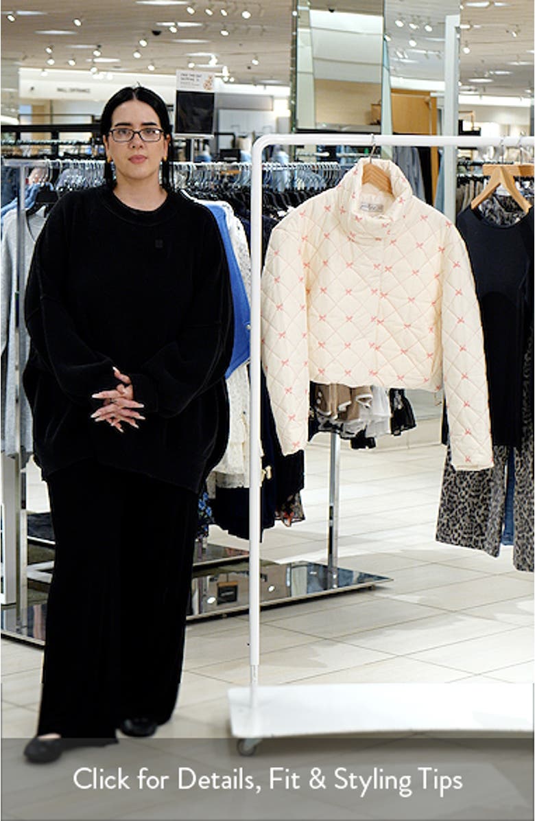 Adi Diamond Quilted Jacket, sales video thumbnail