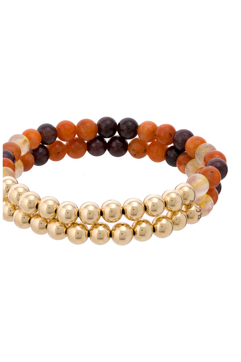 N33 After Dark/Intimacy Set of 2 Healer's Bracelets, Alternate, color, YELLOW GOLD