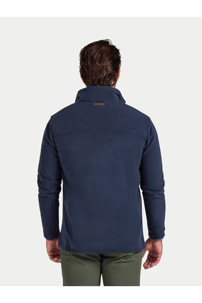 Quarter Zip Fleece Sweatshirt, Alternate, color, Navy