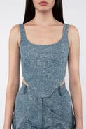 KATE BARTON Hilary Denim Corset
