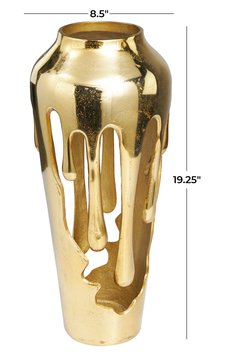 VIVIAN LUNE HOME Aluminum Drip Vase, Alternate, color, 