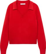 MANGO Johnny Collar Sweater