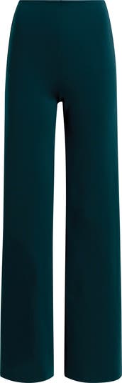 Wide Leg Neoprene Leggings