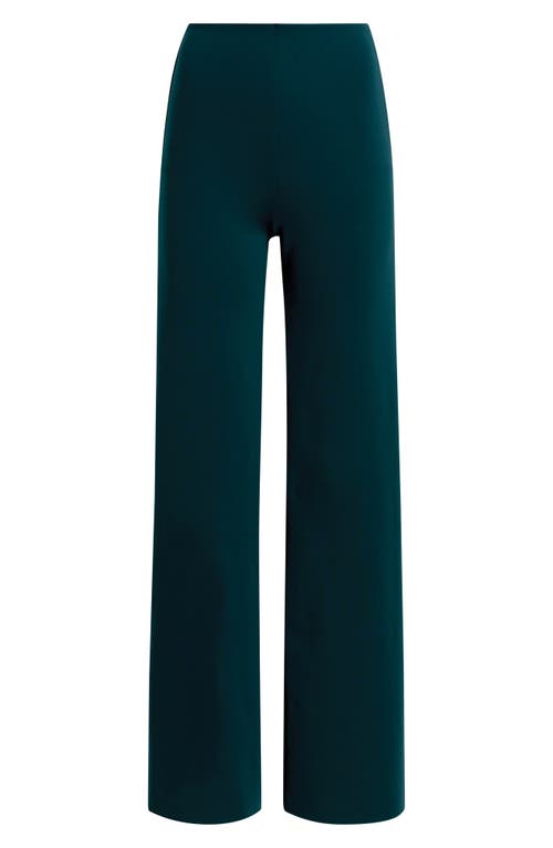 Commando Neoprene Wide Leg Pants In Juniper