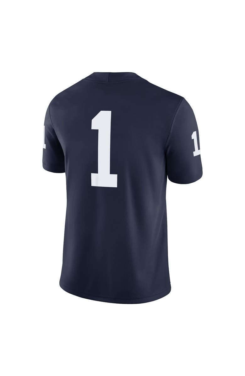 Nike Men's Nike #1 Navy Penn State Nittany Lions Game Jersey, Alternate, color, Navy