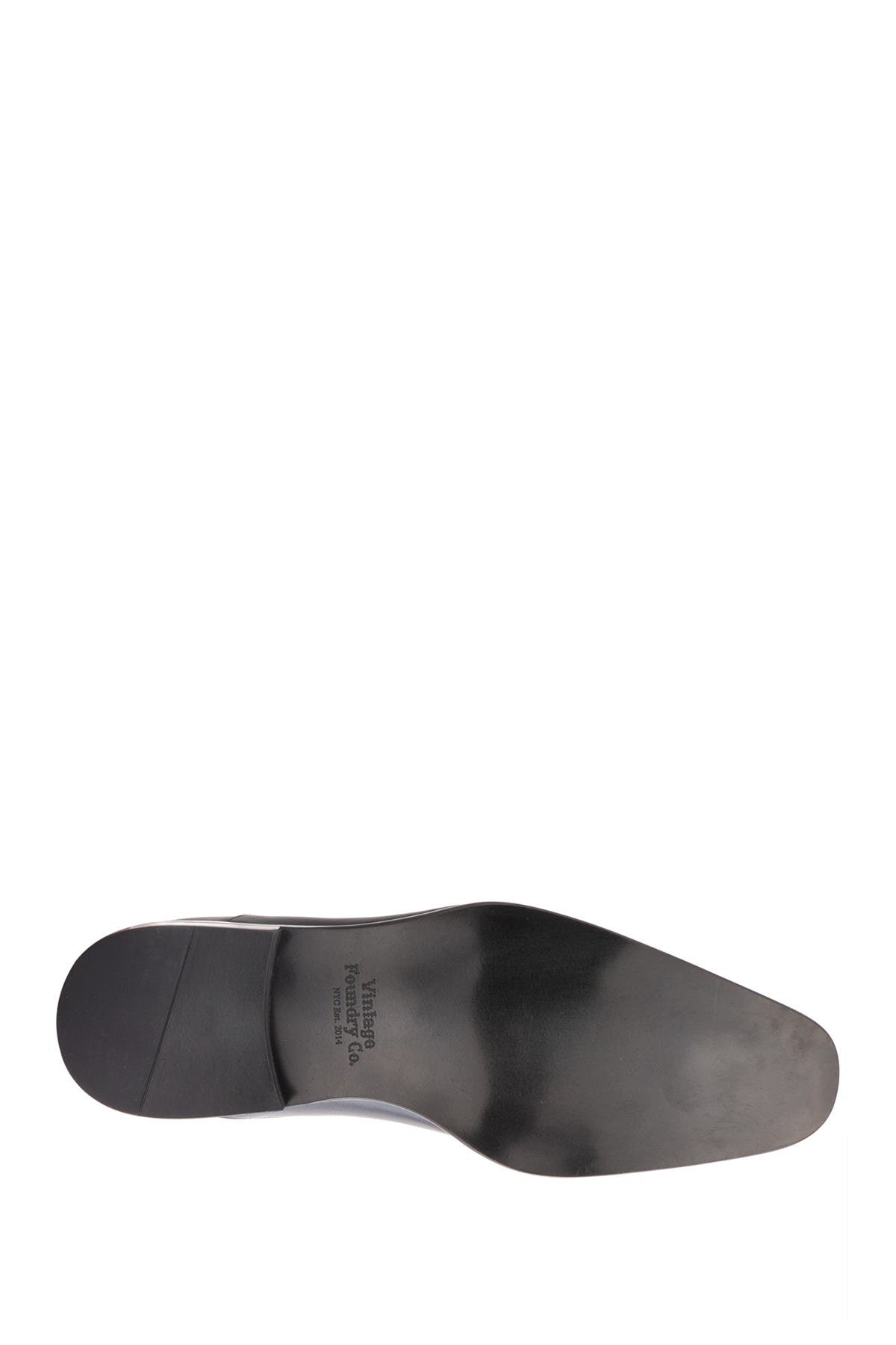 VINTAGE FOUNDRY Pence Cap Toe Leather Oxford, Alternate, color, Navy