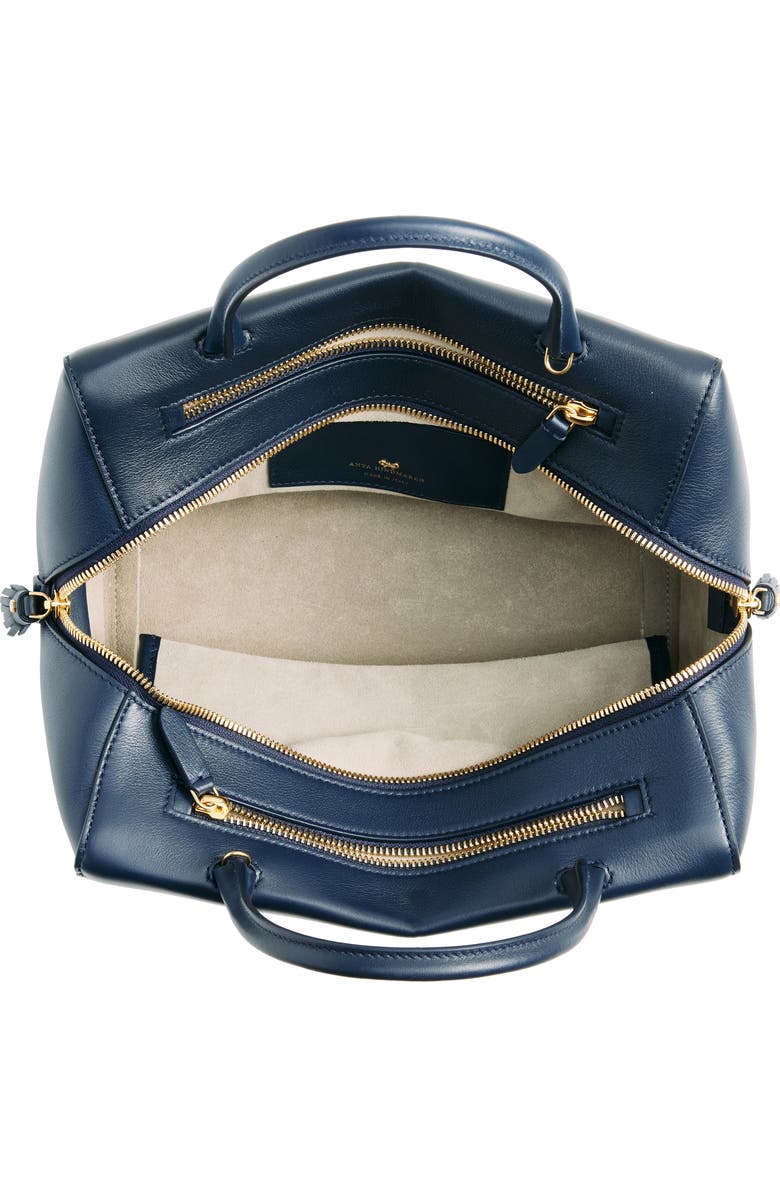 Anya Hindmarch Seaton Leather Handbag, Alternate, color,