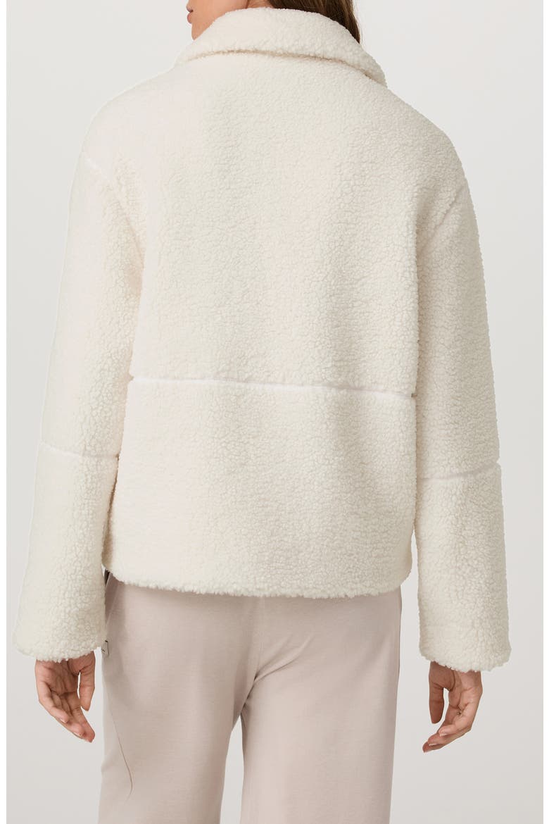 Lou Full Zip Jacket, Alternate, color, MARSHMALLOW
