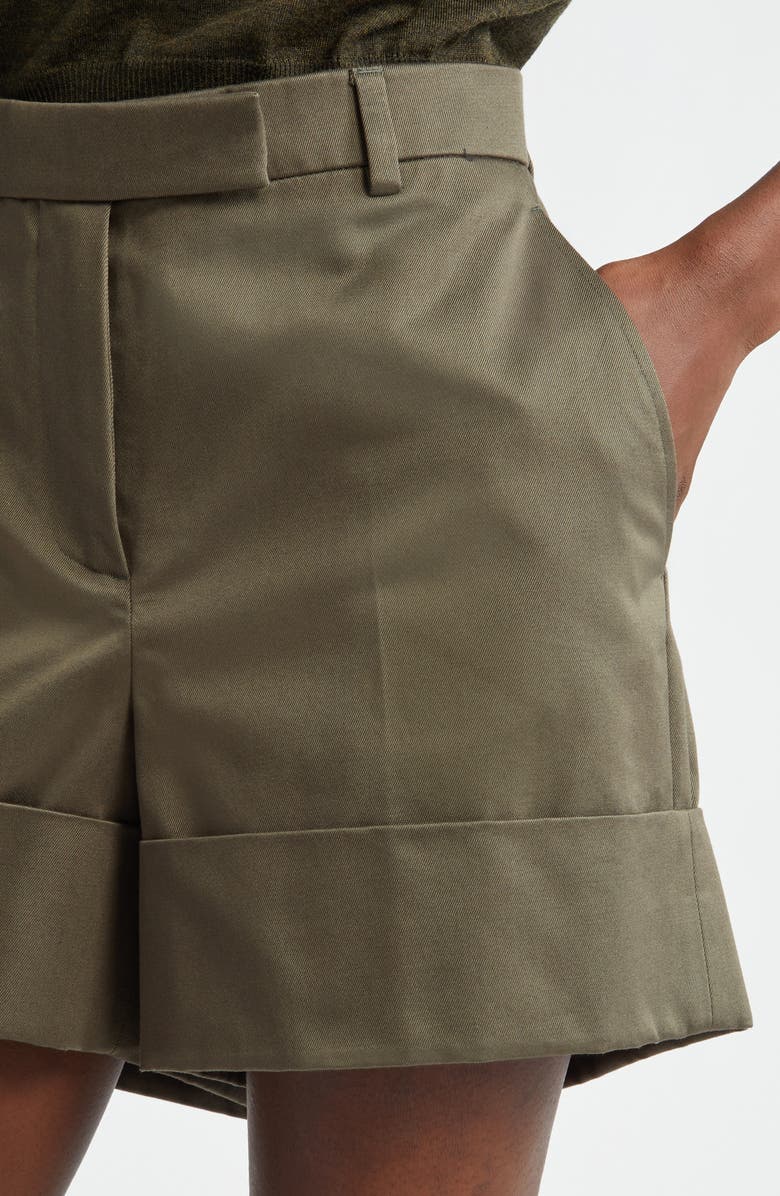 Thom Browne Cotton Twilll Sack Shorts, Alternate, color, 