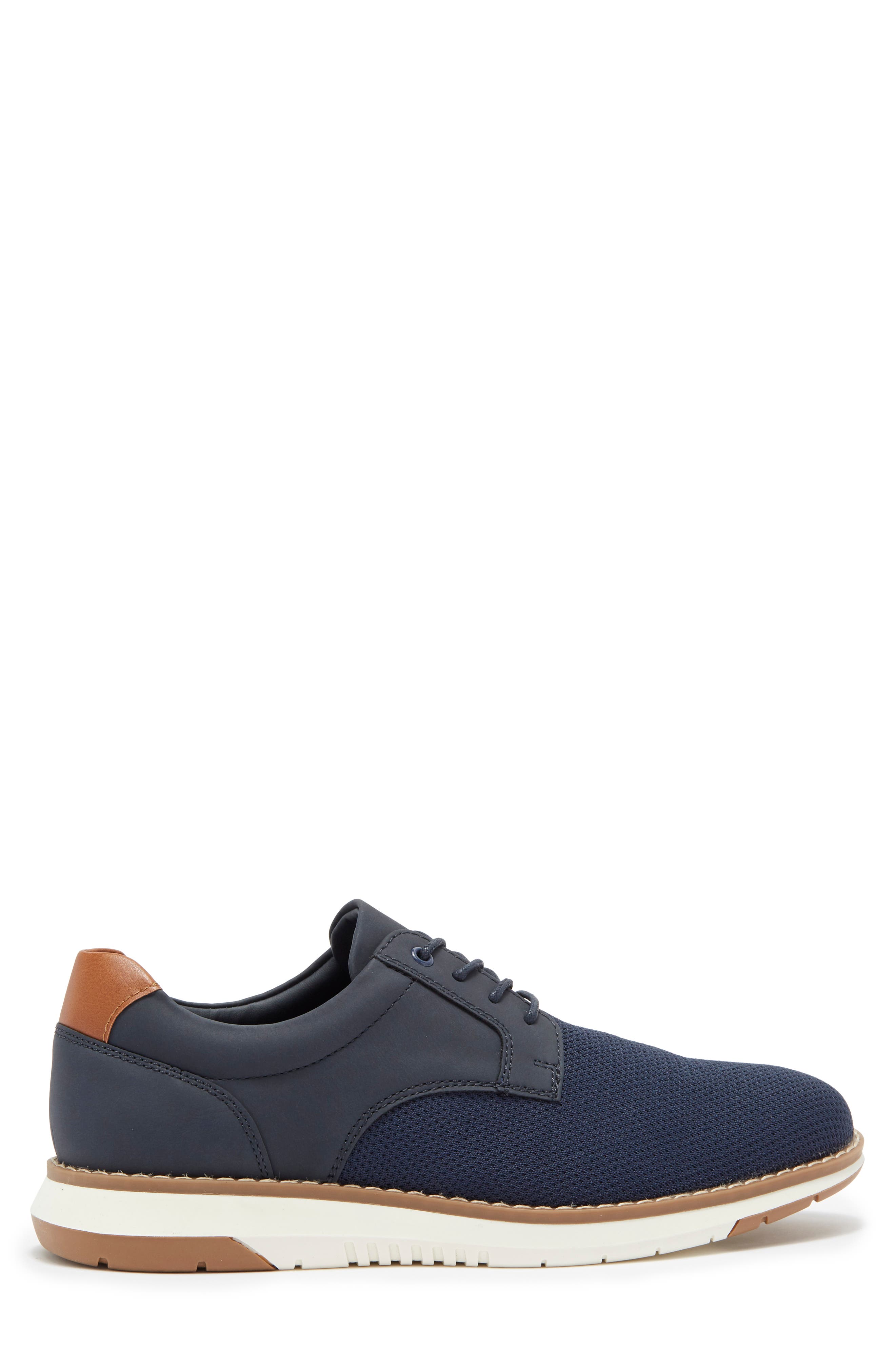 Ryder Hybrid Knit Derby, Alternate, color, NAVY BLAZER
