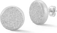 SPHERA MILANO Pavé Stud Earrings