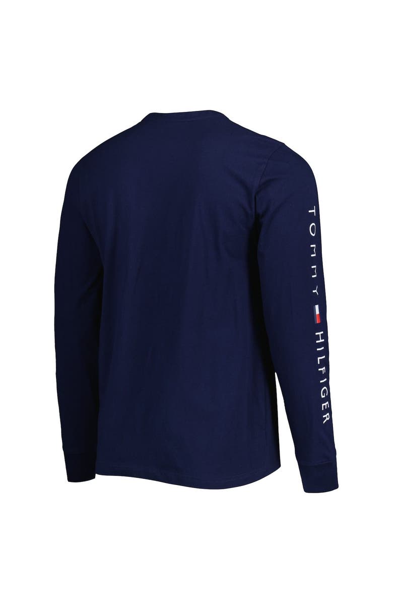 Tommy Hilfiger Men's Tommy Hilfiger Navy New England Patriots Peter Team Long Sleeve T-Shirt, Alternate, color, Navy