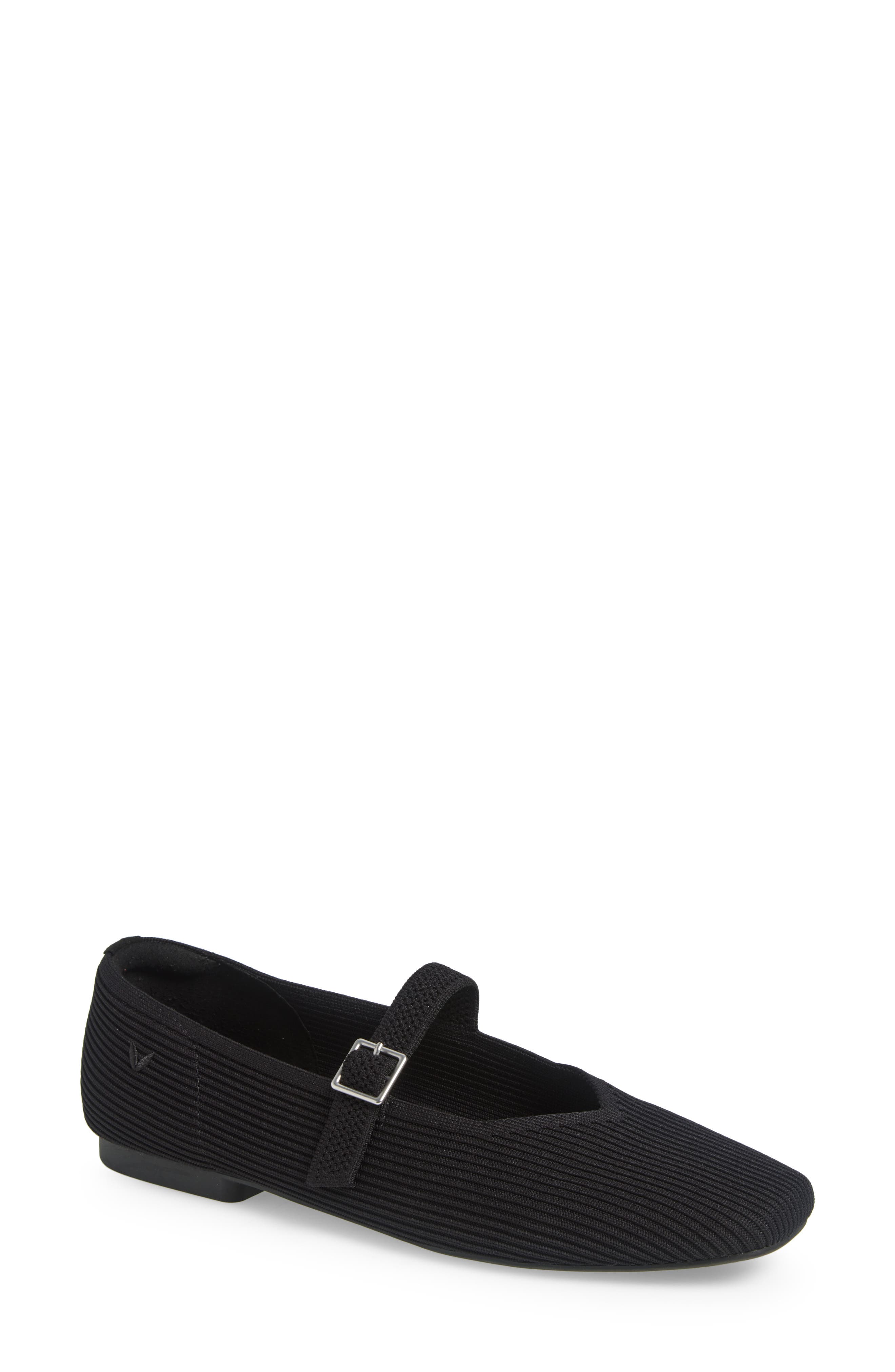 VIVAIA Margot Mary-Jane Square-Toe Ballet Flats, Main, color, 