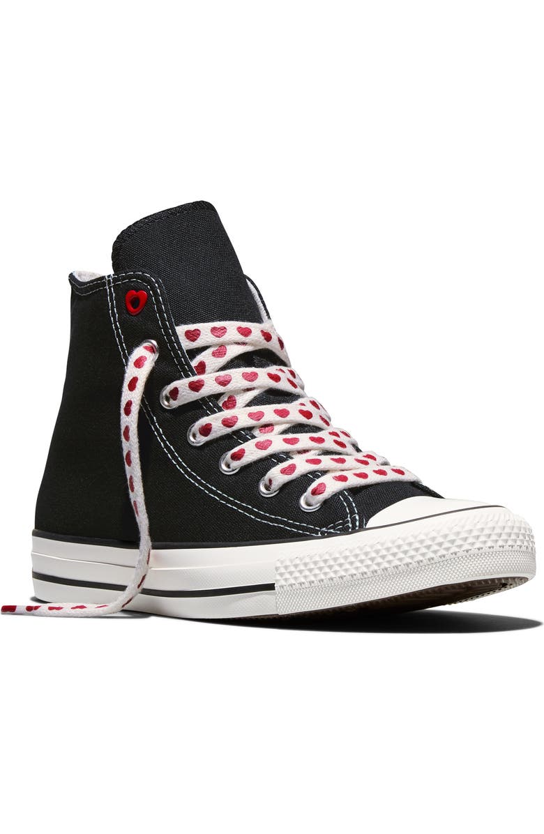 Converse Kids' Chuck Taylor<sup>®</sup> All Star<sup>®</sup> High Top Sneaker, Main, color, Black/ Vintage White/ Days