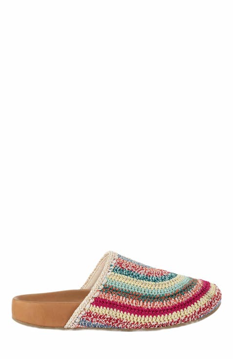 Bolinas Crochet Clog Shoe