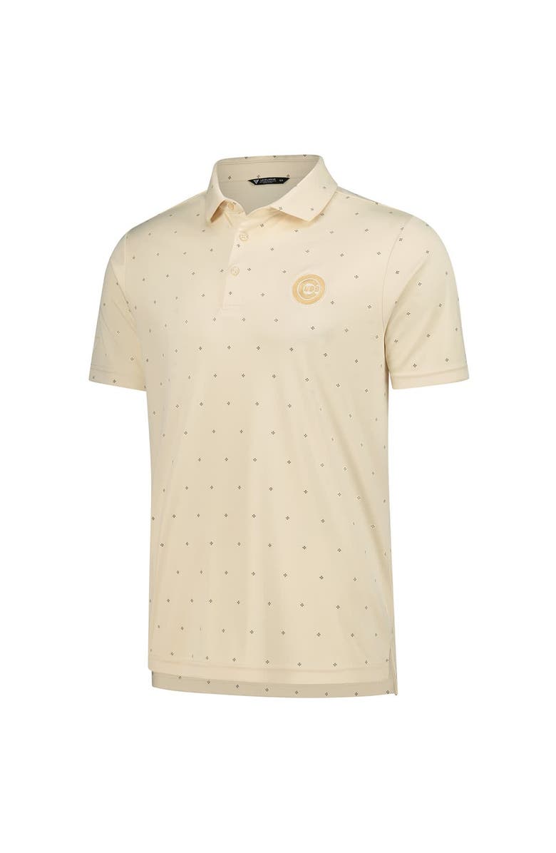 LEVELWEAR Men's Levelwear Cream Chicago Cubs Vision Polo, Alternate, color, Cream