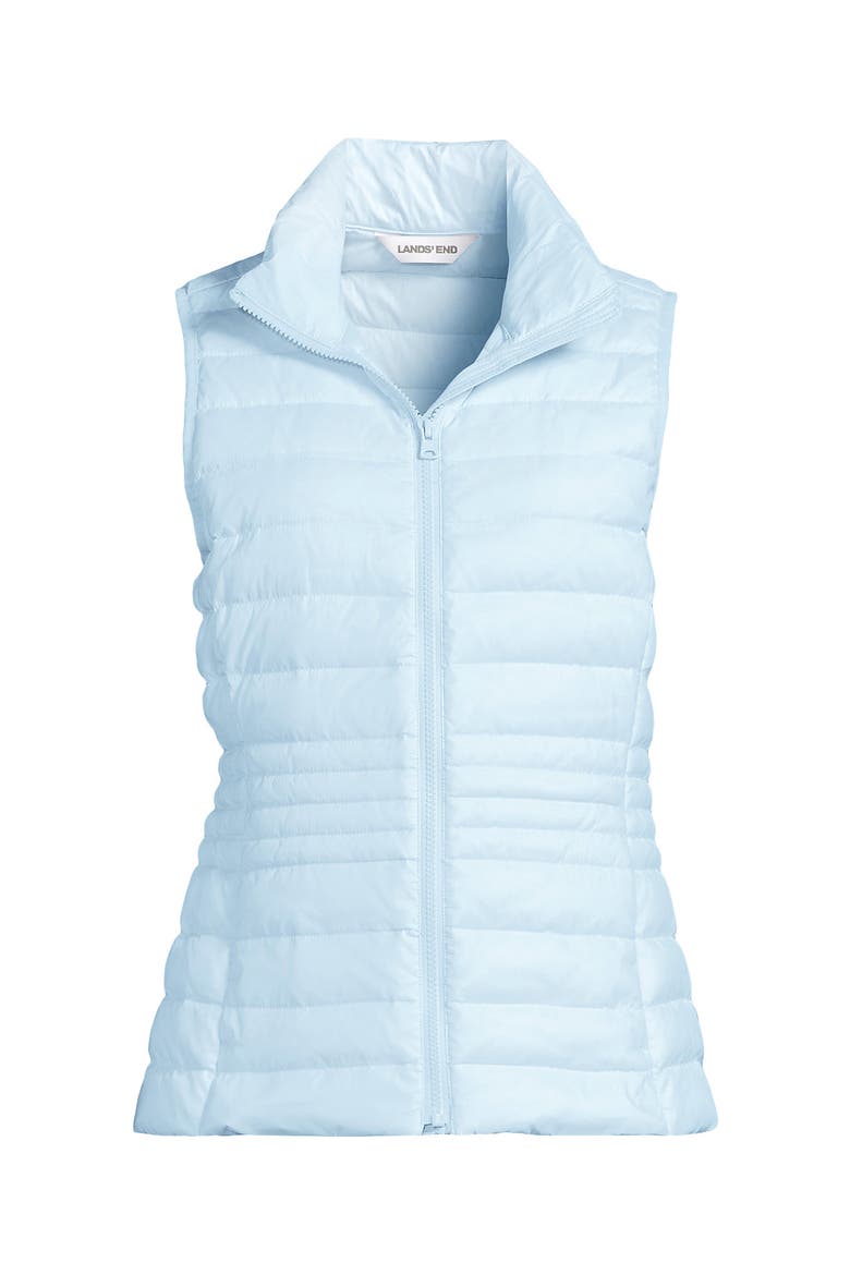Wanderweight Packable Ultralight Down Vest, Alternate, color, Soft Ice Blue