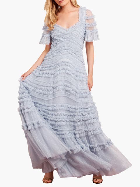 Amara Ruffle Gown