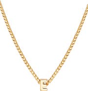 Brook and York Kira Mini Initial Pendant Necklace