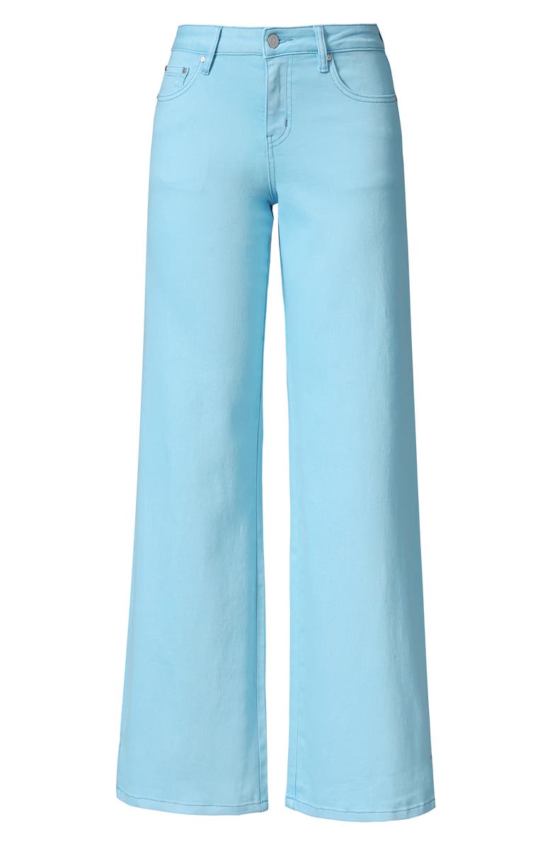 Bayeas Mid Rise Wide Leg Jeans, Alternate, color, Sky Blue